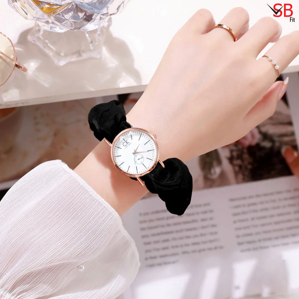 Stylish Scrunchies Watch for Girls by SB FIT®